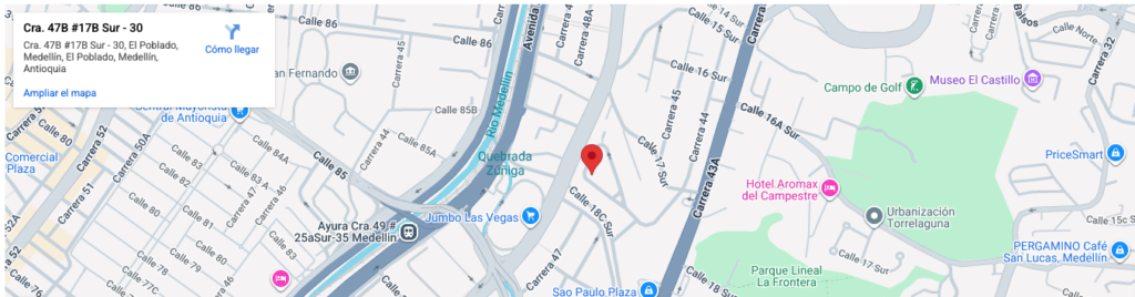 Llegar a La Gracia al Parque es muy fácil con Google Maps